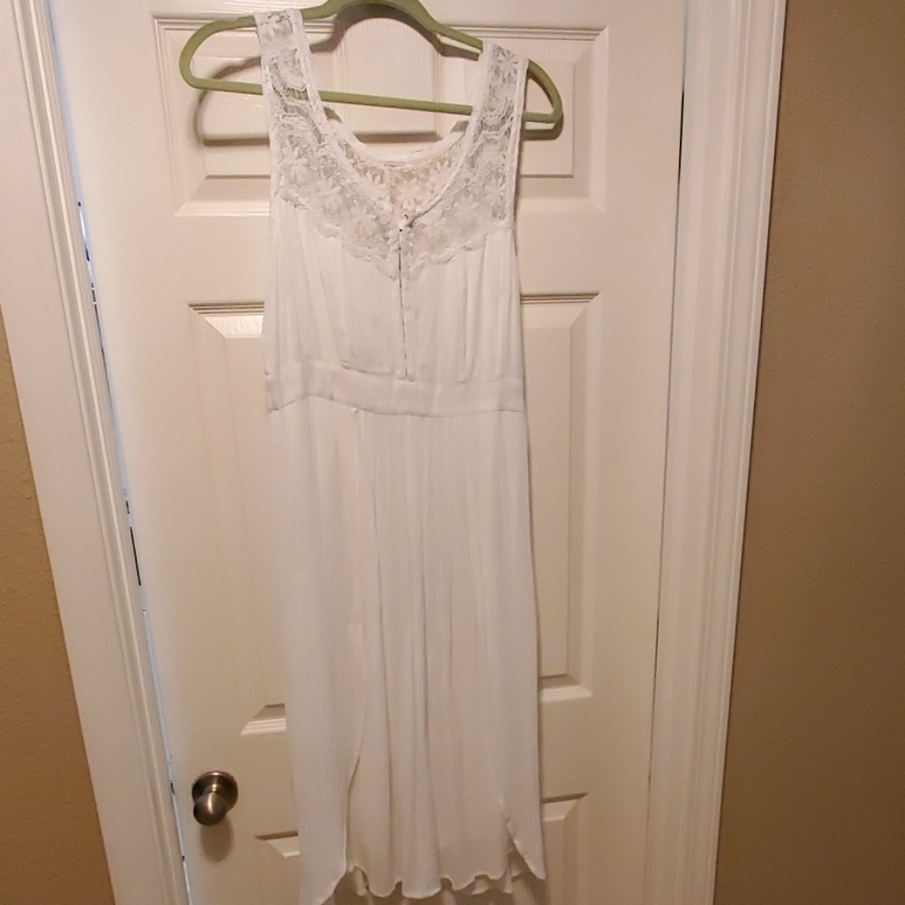 White Midi Dress